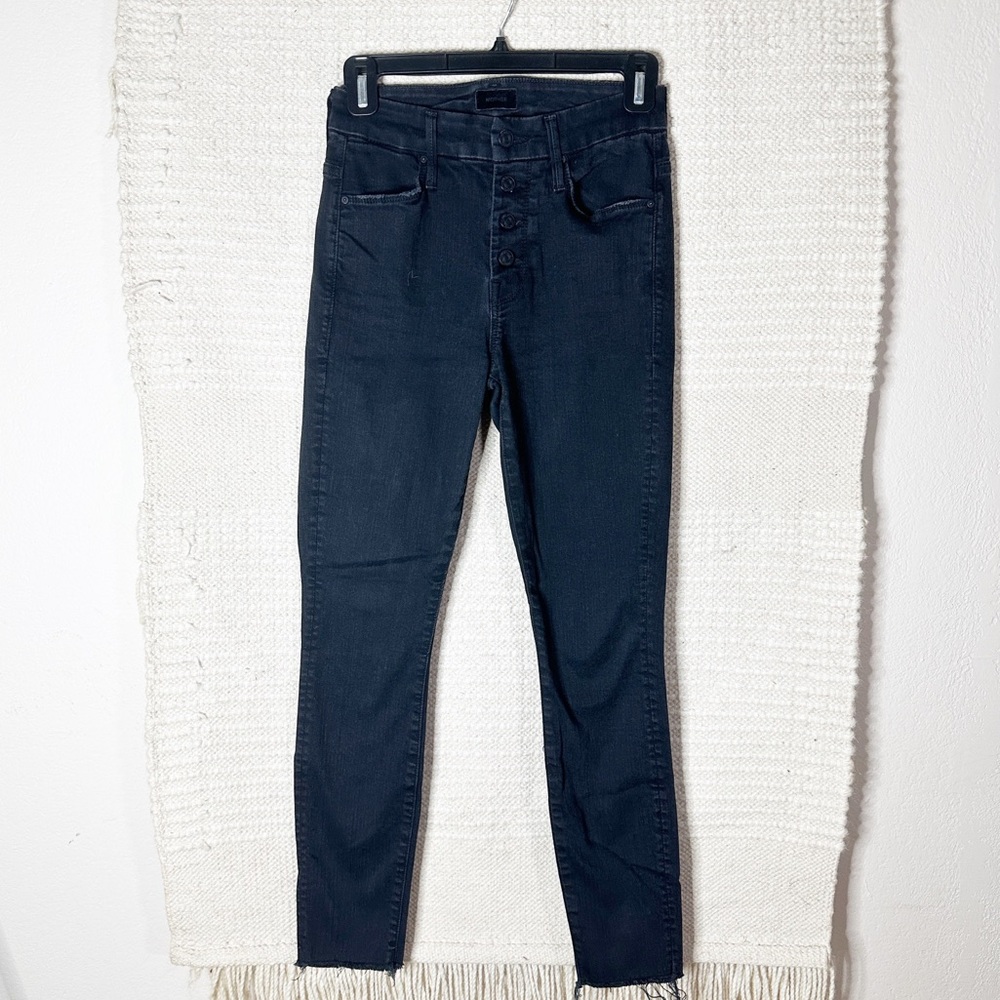 Mother Black Not Guilty The Pixie Ankle Fray High… - image 1